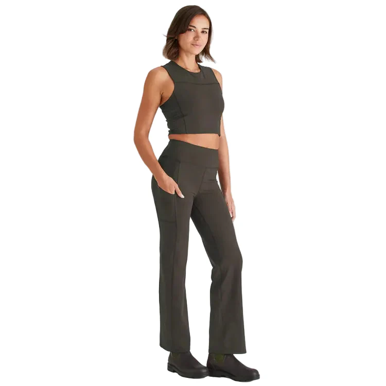 Ridgeline Ladies Infinity Straight Leg Leggings - Deep Forest - Image 3