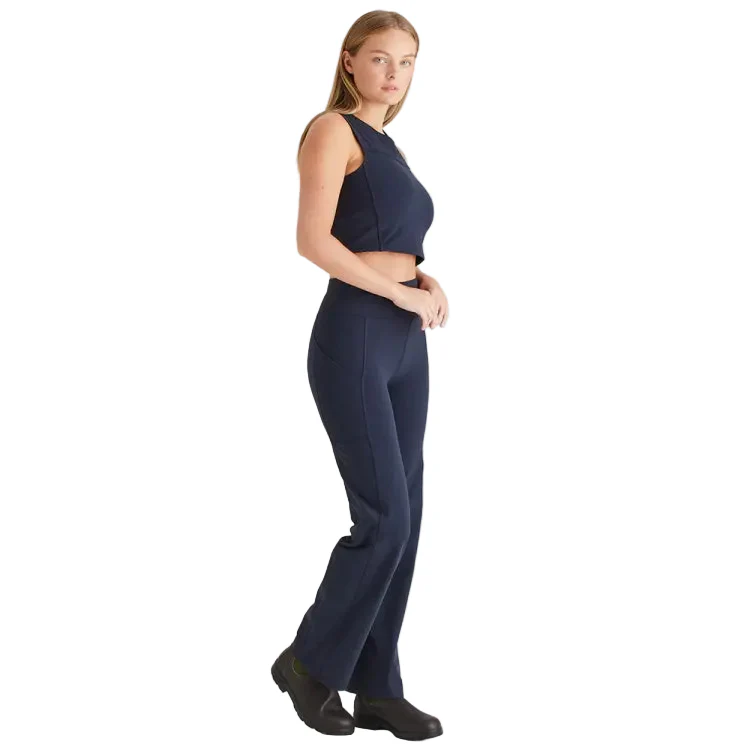 Ridgeline Ladies Infinity Straight Leg Leggings - Navy - Image 3