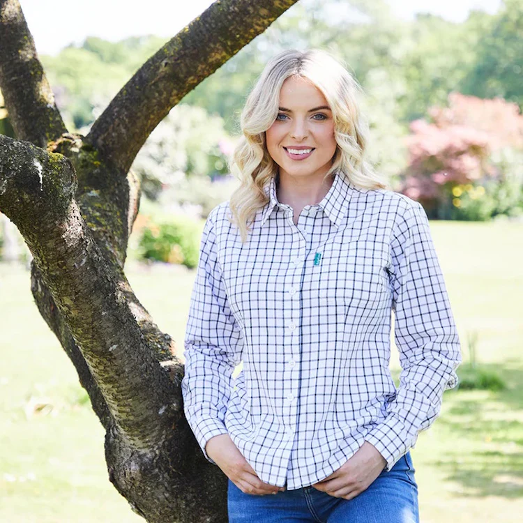 Ridgeline Ladies Sedgebrook Shirt - Navy/Storm - Image 6