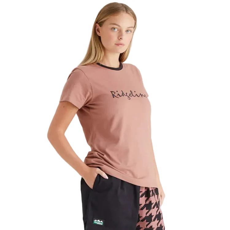 Ridgeline Ladies Signature T-Shirt - Dusky Pink - Image 2