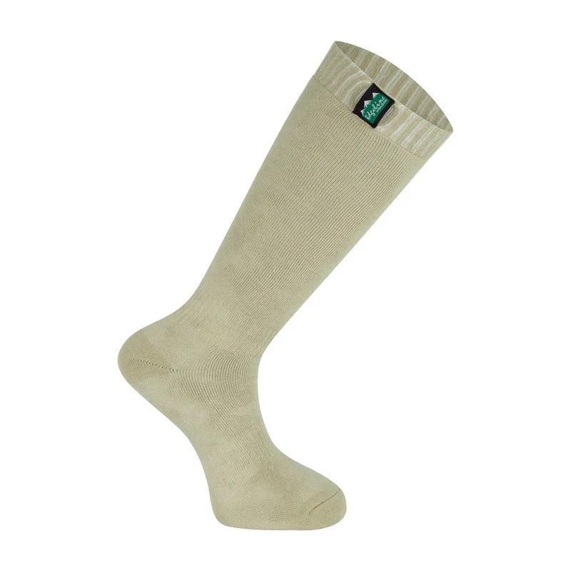 Ridgeline Full Length Cotton Work Socks - Olive Multi - Image 4
