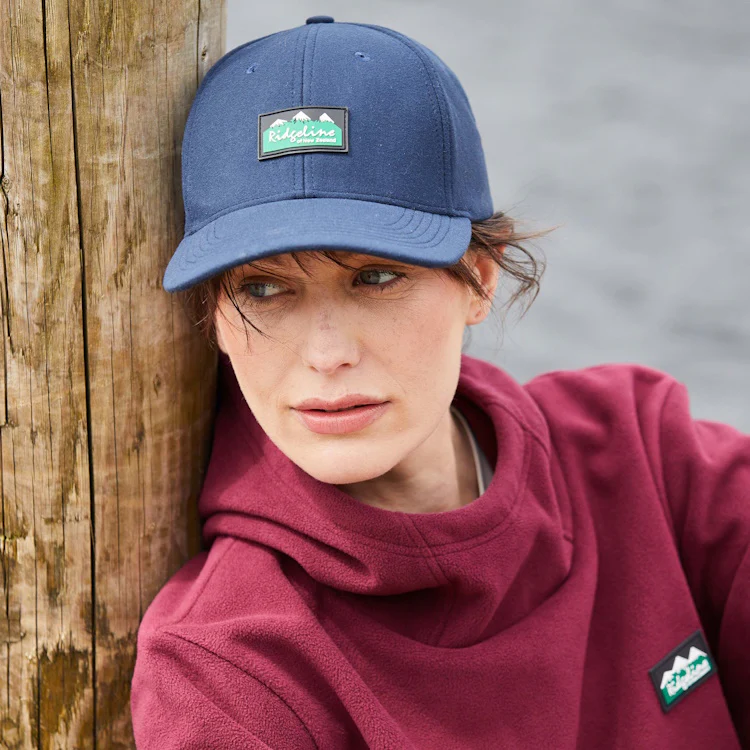 Ridgeline Monsoon Classic Cap - Navy - Image 5
