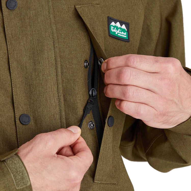 Ridgeline Monsoon Light Jacket - Teak - Image 5