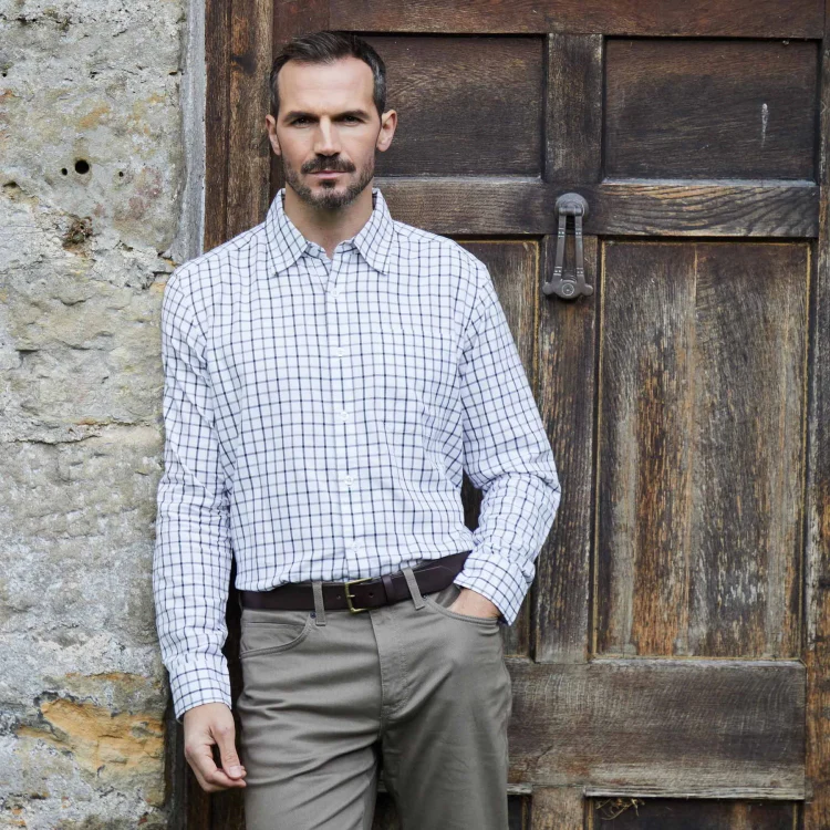 Ridgeline Sedgebrook Shirt - Navy/Storm - Image 5