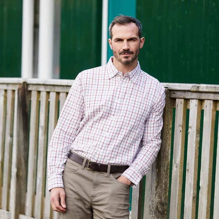 Ridgeline Sedgebrook Shirt - Russet/Roasted Cashew - Image 6