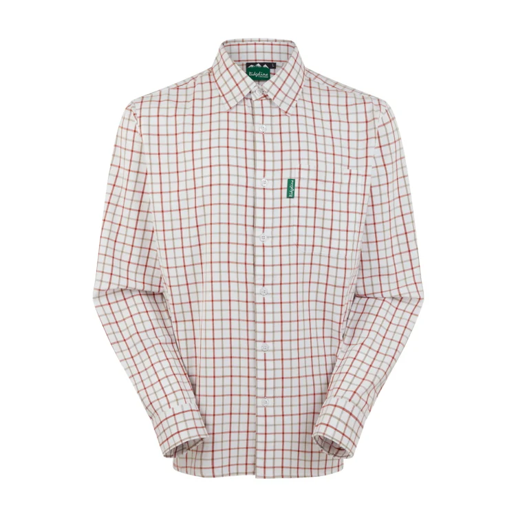 Ridgeline Sedgebrook Shirt - Russet/Roasted Cashew - Image 7