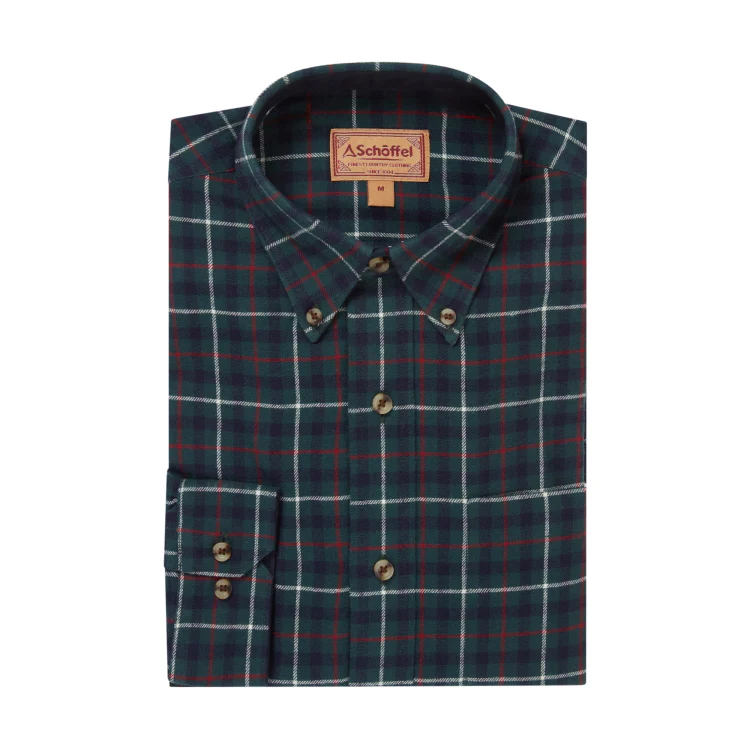 Schoffel Akenham Shirt - Botanical Green - Image 5