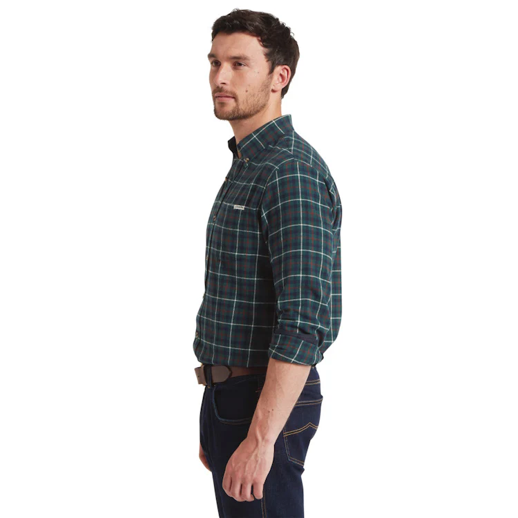 Schoffel Akenham Shirt - Botanical Green - Image 6