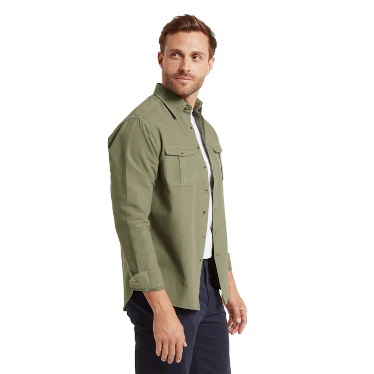 Schoffel Battlesbridge Shirt - Beetle Green - Image 5