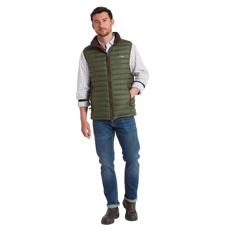 Schoffel Bowden Down Gilet - Woodland - Image 4