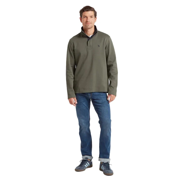Schoffel Branscombe Cove Sweatshirt - Beetle Green - Image 3