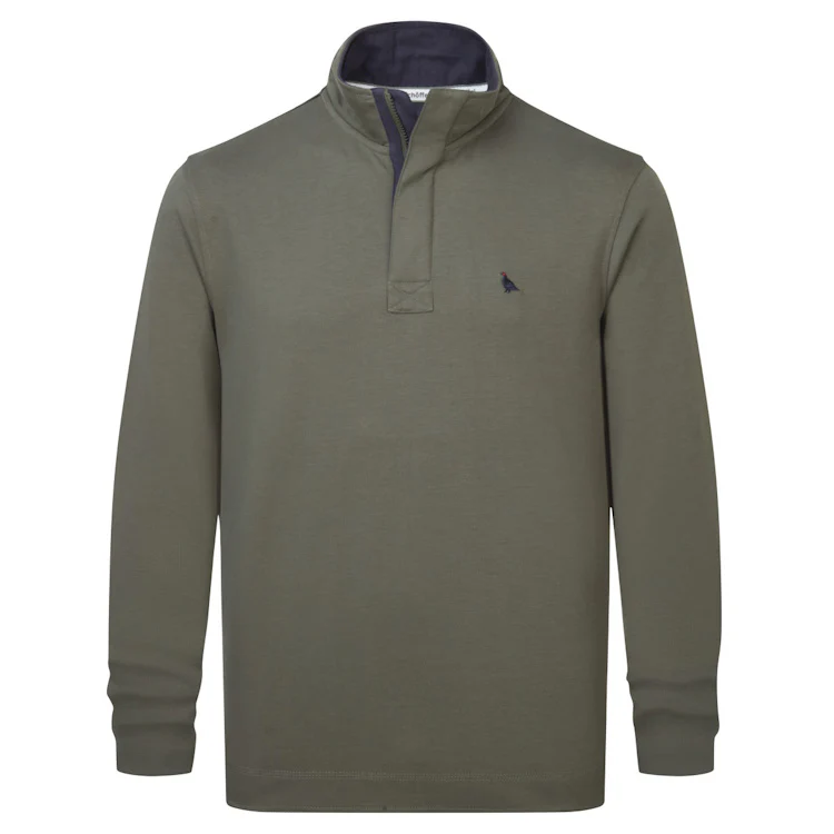 Schoffel Branscombe Cove Sweatshirt - Beetle Green - Image 4