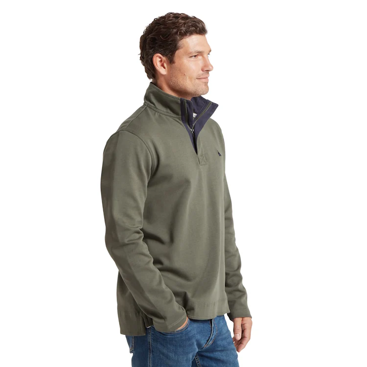 Schoffel Branscombe Cove Sweatshirt - Beetle Green - Image 5