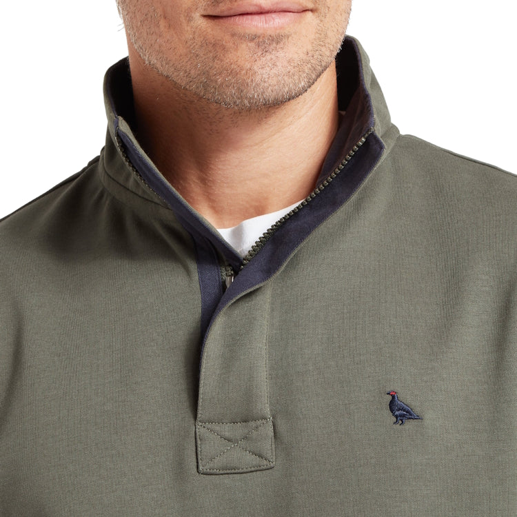 Schoffel Branscombe Cove Sweatshirt - Beetle Green - Image 6