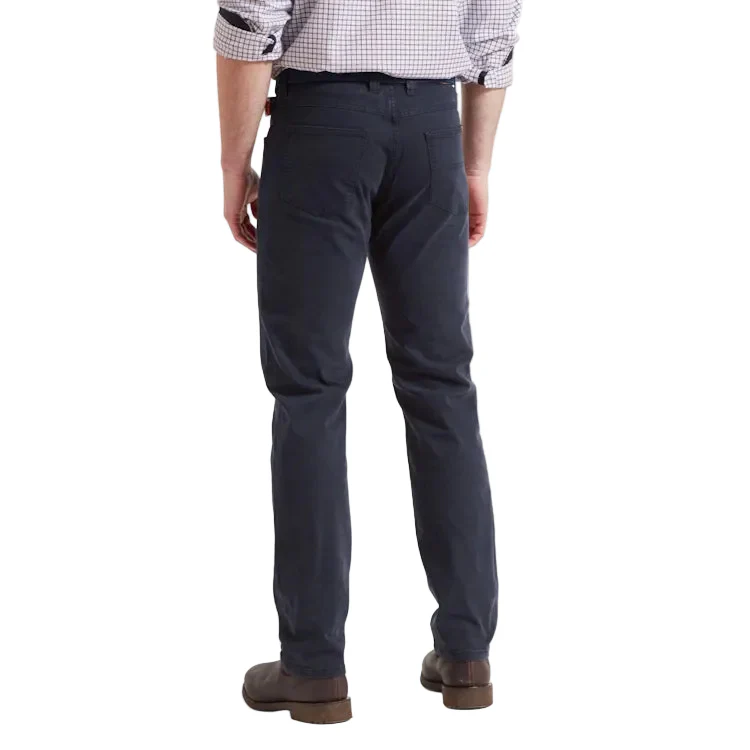 Schoffel Canterbury 5 Pocket Jeans - Navy - Image 2