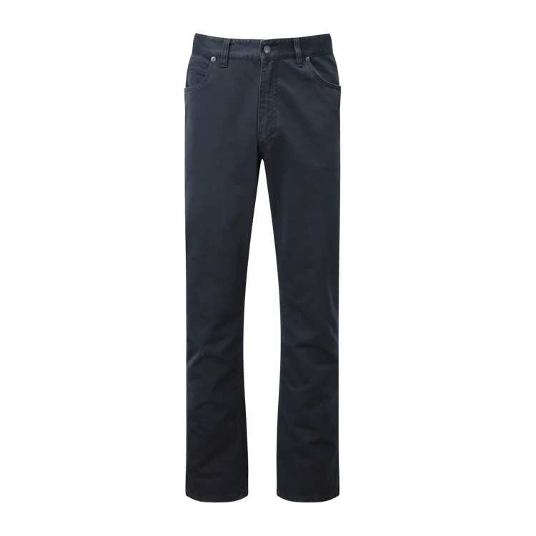 Schoffel Canterbury 5 Pocket Jeans - Navy - Image 3