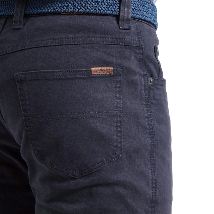 Schoffel Canterbury 5 Pocket Jeans - Navy - Image 6