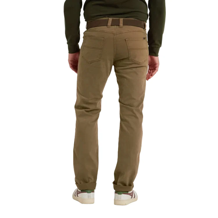 Schoffel Canterbury 5 Pocket Jeans - Toffee - Image 3