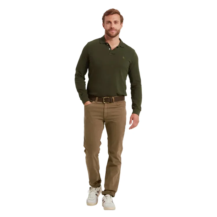 Schoffel Canterbury 5 Pocket Jeans - Toffee - Image 4