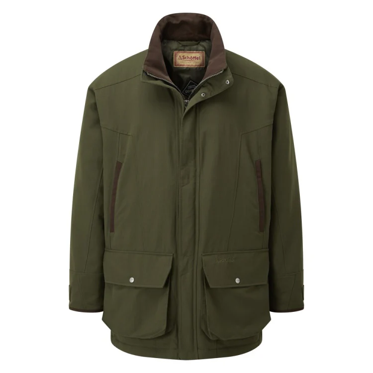 Schoffel Classic Ptarmigan Coat - Hunter Green - Image 4