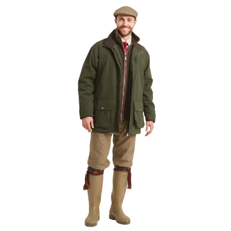 Schoffel Classic Ptarmigan Coat - Hunter Green - Image 5