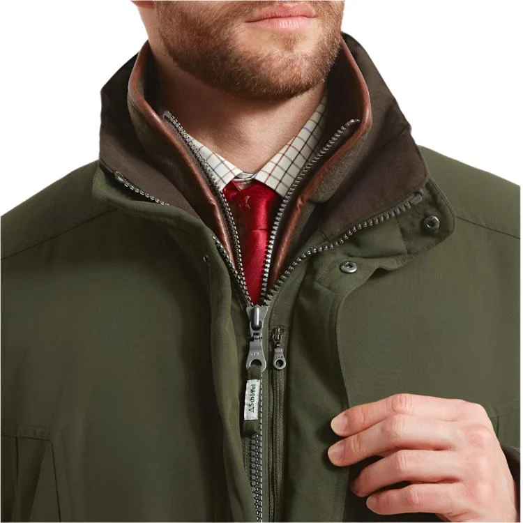 Schoffel Classic Ptarmigan Coat - Hunter Green - Image 6