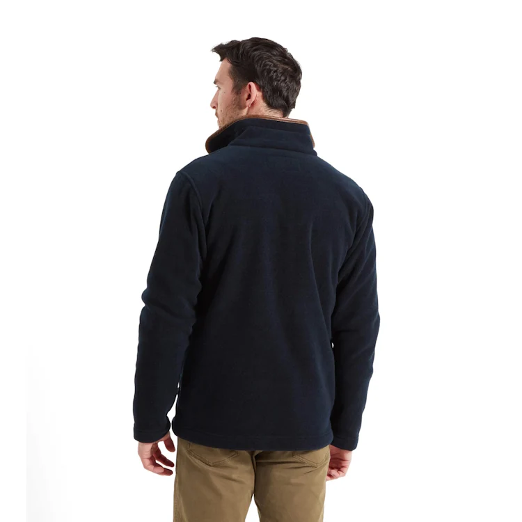 Schoffel Cottesmore Fleece Jacket - Navy - Image 5