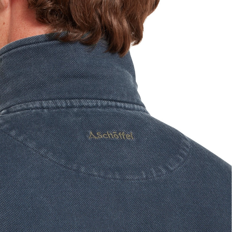 Schoffel Helford Heritage Sweatshirt - Peat Green - Image 6