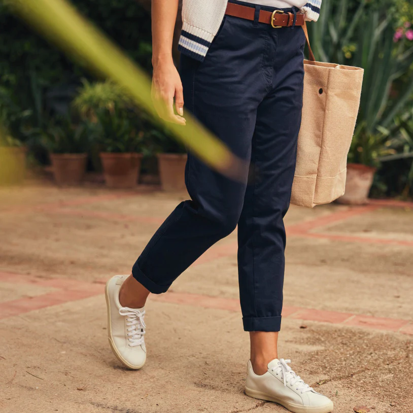 Schoffel Ladies Clare Chino - Navy - Image 4