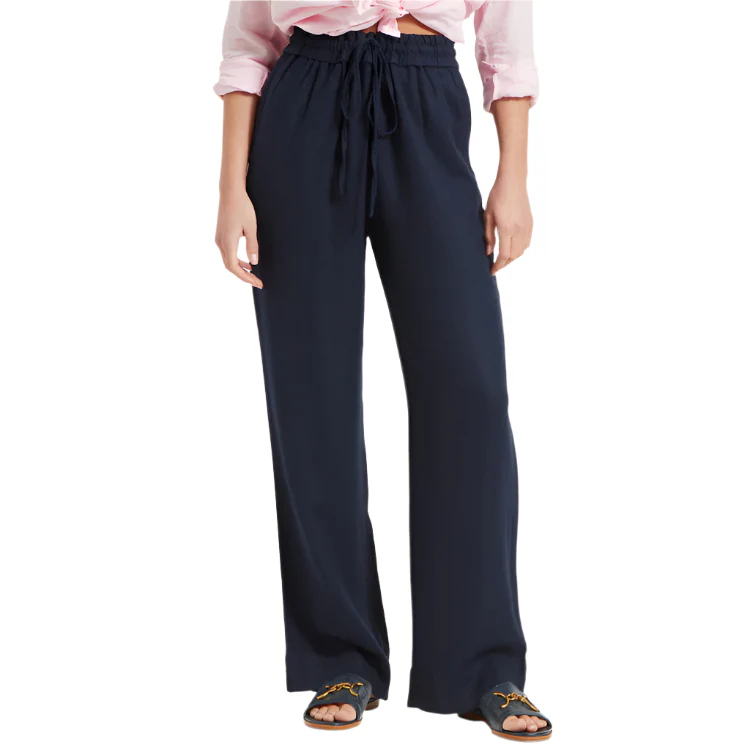 Schoffel Ladies Daphne Linen Trousers - Navy