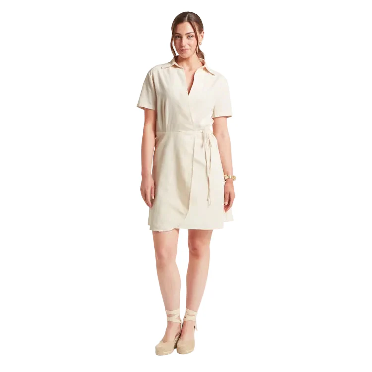 Schoffel Ladies Fleur Linen Dress - Oat