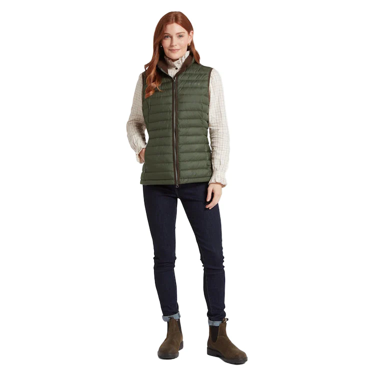 Schoffel Ladies Launde Down Gilet - Woodland - Image 3