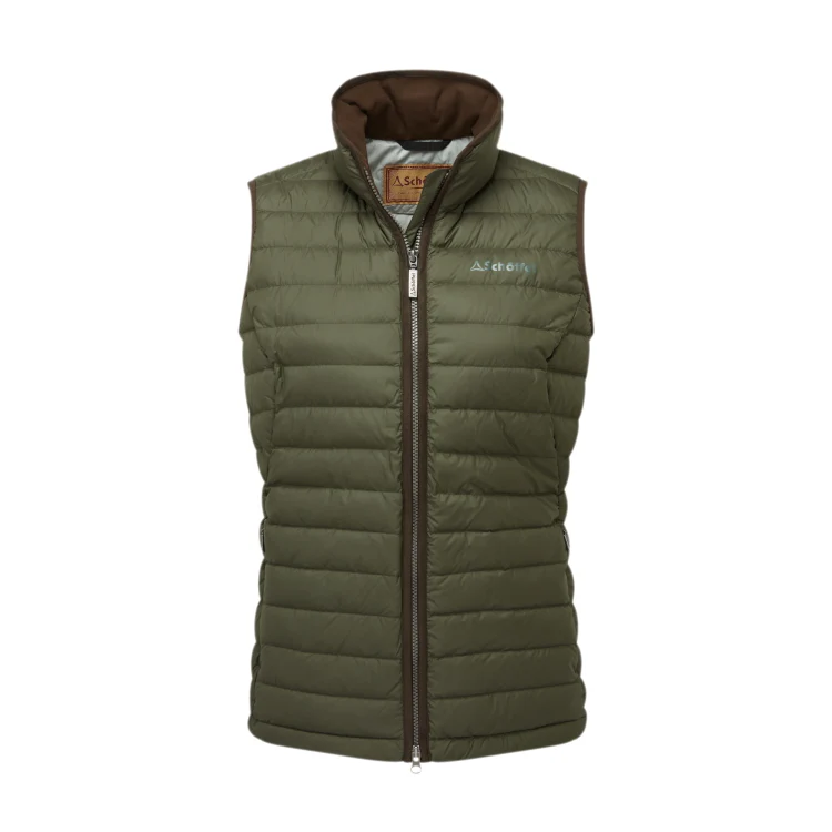 Schoffel Ladies Launde Down Gilet - Woodland - Image 4