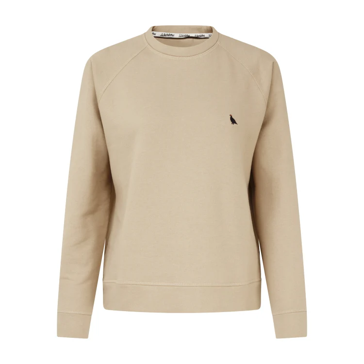 Schoffel Ladies Newberry Sweatshirt - Cobblestone - Image 3