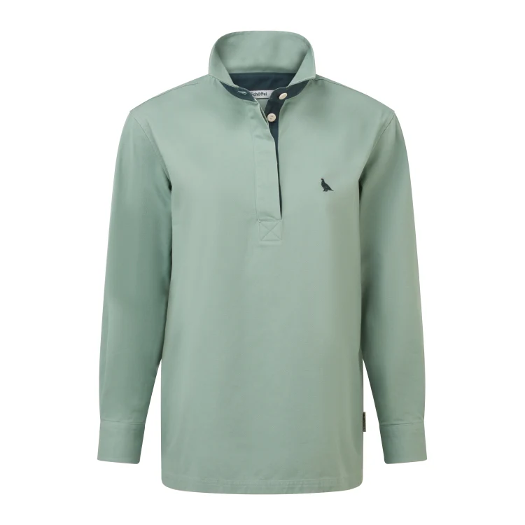 Schoffel Ladies Treloyhan Deck Shirt - Surf Blue - Image 2