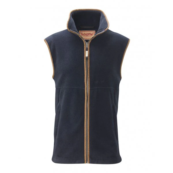 Schoffel Oakham Fleece Gilet - Navy - Image 6
