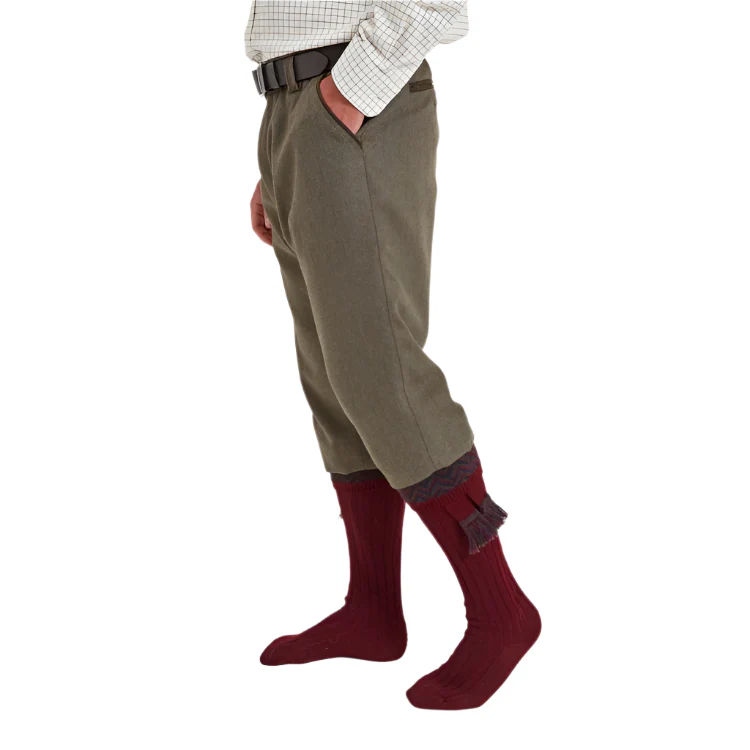 Schoffel Ptarmigan Tweed Plus 2s - Loden Green Herringbone Tweed - Image 4