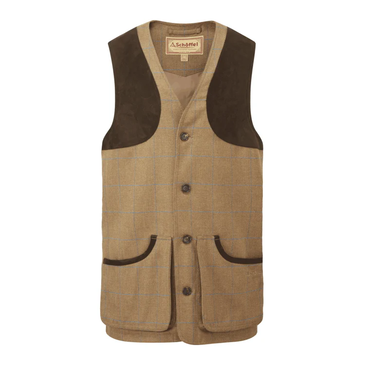 Schoffel Ptarmigan Tweed Waistcoat II - Corry Tweed - Image 4