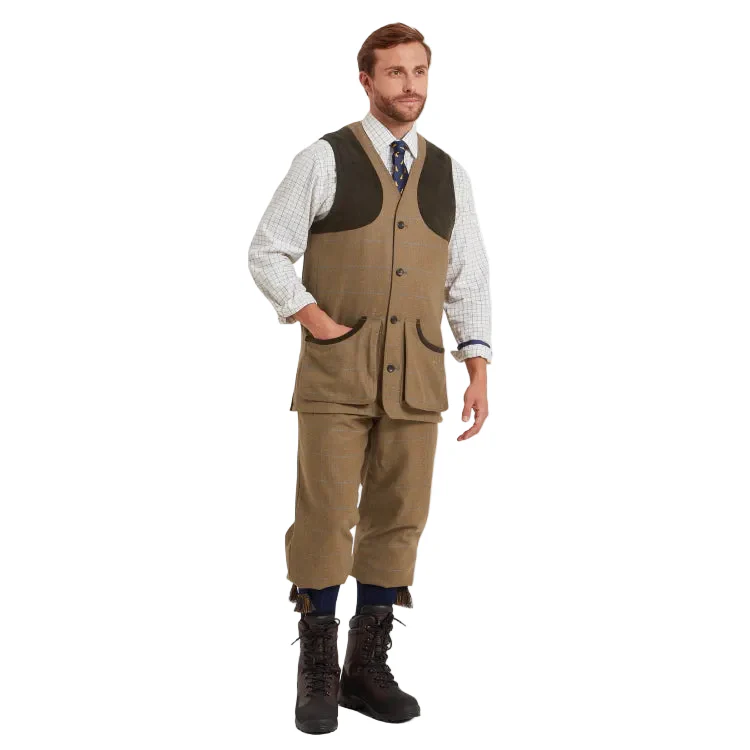 Schoffel Ptarmigan Tweed Waistcoat II - Corry Tweed - Image 5
