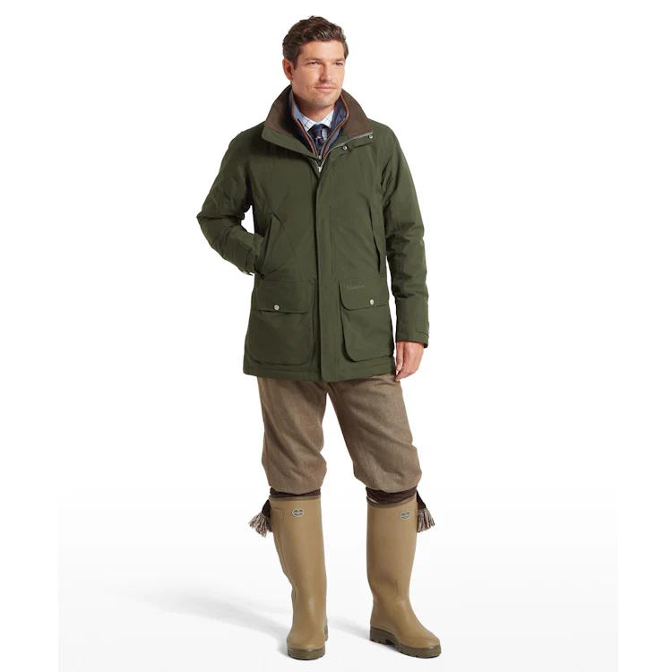 Schoffel Snipe Coat - Forest - Image 4