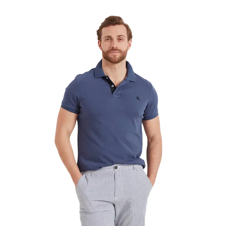 Schoffel St Ives Jersey Polo Shirt - French Navy