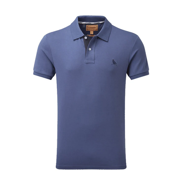 Schoffel St Ives Jersey Polo Shirt - French Navy - Image 3