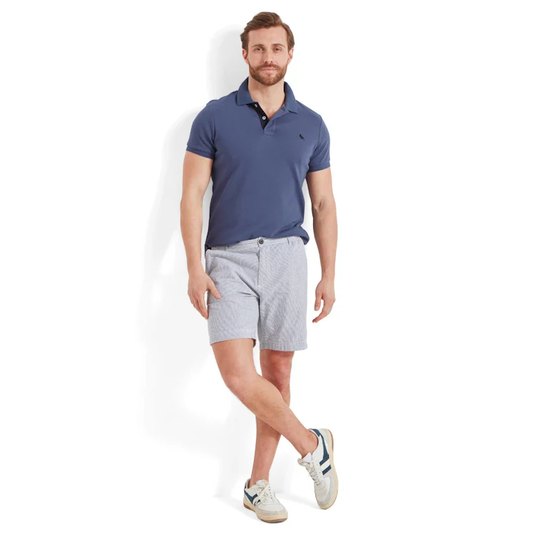 Schoffel St Ives Jersey Polo Shirt - French Navy - Image 4