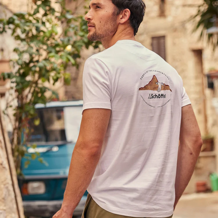 Schoffel Talland T-Shirt - White Mountain - Image 3