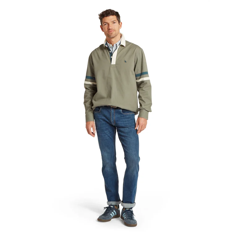Schoffel Truro Deck Shirt - Agave Green - Image 3