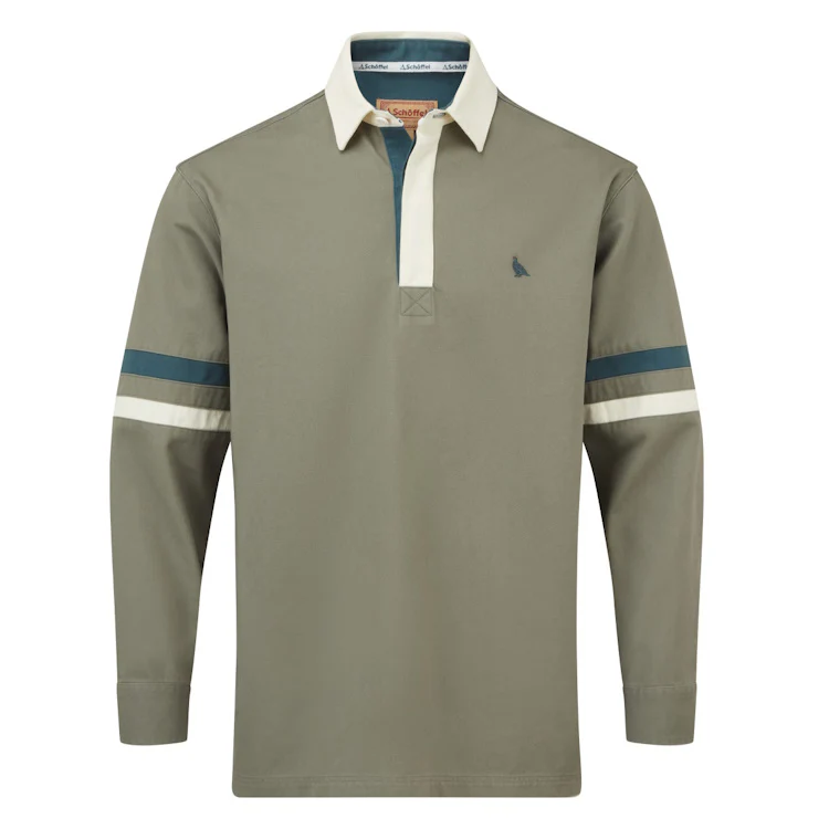 Schoffel Truro Deck Shirt - Agave Green - Image 4