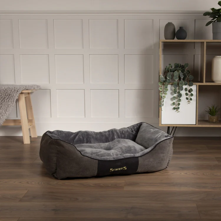 Scruffs Chester Box Dog Bed - Graphite - Image 4