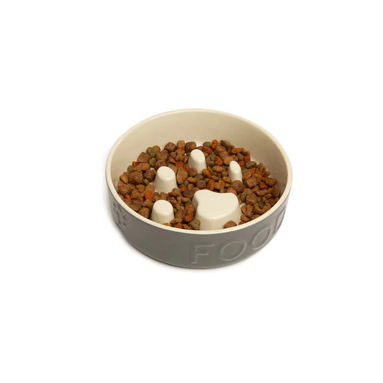 Scruffs Classic Slow Feeder Dog Bowl - Grey - Image 3