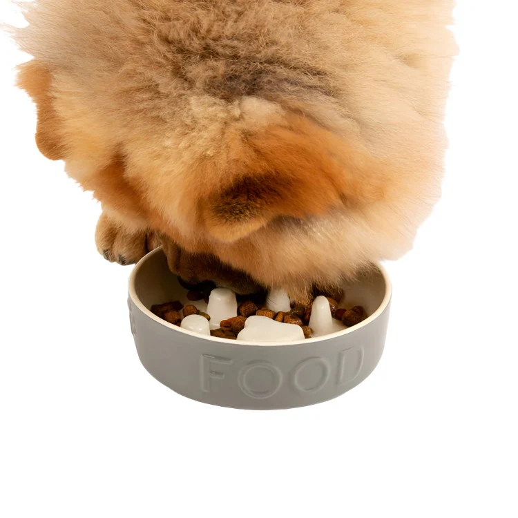 Scruffs Classic Slow Feeder Dog Bowl - Grey - Image 4