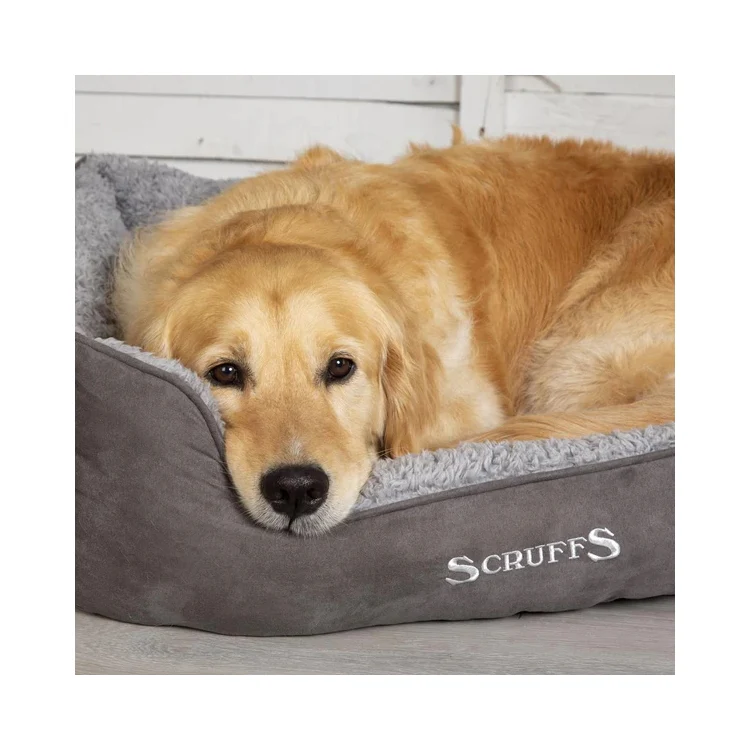 Scruffs Cosy Dog Box Bed - Grey - Image 3